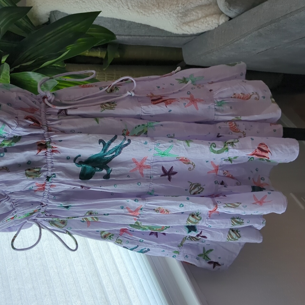 šāØHill House home Lucia sea creatures mini dress - Picture 4 of 7